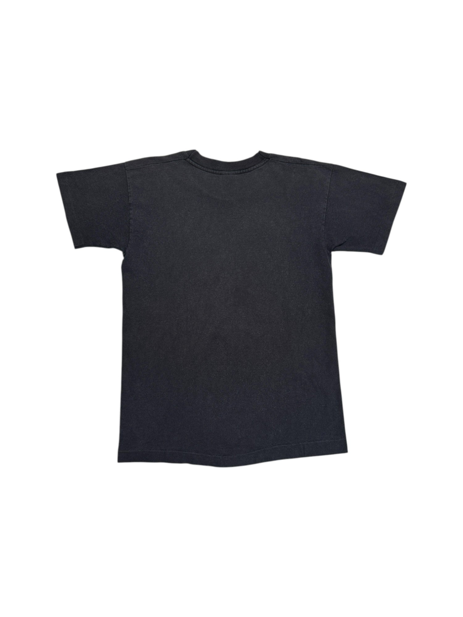 Vintage Fruit Of The Loom Shirt 90s Blank Made In Ireland Single Stitch Schwarz S