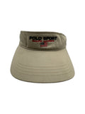 Vintage Ralph Lauren Cap/Steckschirm Polo Sport Tennis Beige/Braun One Size