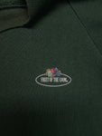 Vintage Fruit Of The Loom Sweater 90s Blank Made In Ireland Grün L