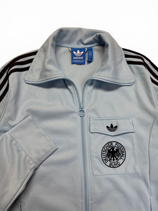 2014 Adidas Retro Sportjacke West Germany 1974 World Cup Hellblau