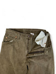 Vintage Levis Jeans 951 White Tab Relaxed Fit Tapered Leg Damen Braun 8 MED
