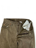 Vintage Levis Jeans 951 White Tab Relaxed Fit Tapered Leg Damen Braun 8 MED