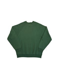 Vintage Fruit Of The Loom Sweater 90s Blank Made In Ireland Grün L