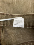 Vintage Levis Jeans 951 White Tab Relaxed Fit Tapered Leg Damen Braun 8 MED