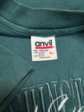 90s Anvil Souvenir Shirt "Washington Hood Canal" Single Stitch Made In USA Grün L