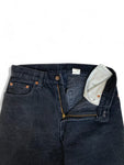 Vintage Levis Jeans 560 Loose Fit Straight Leg Damen Schwarz 9 MED