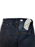Vintage Levis Jeans 560 Loose Fit Straight Leg Damen Schwarz 9 MED