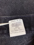 Vintage Levis Jeans 560 Loose Fit Straight Leg Damen Schwarz 9 MED