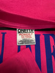 90s Oneita Souvenir Shirt "California San Diego" Made In USA Single Stitch Rosa XL