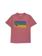 90s Cuffy's Souvenir Shirt "Cape Cod - Solitude" Made In USA, Single Stitch Altrosa M