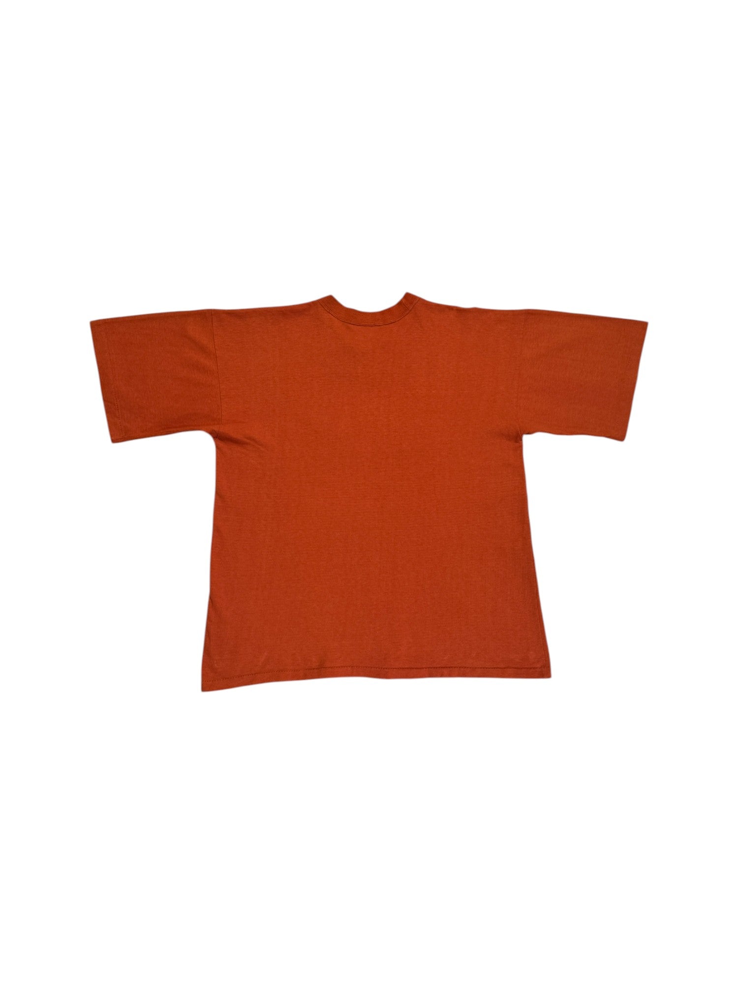 80s Souvenir Shirt "Australia Melbourne" Bestickt die Orange M-L
