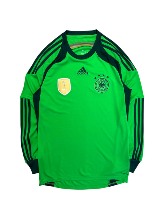 2014 Adidas Langarm Trikot DFB Grün
