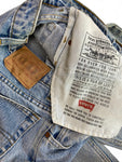 Vintage Levis Jeans 550 Relaxed Fit Tapered Leg Damen Hellblau (11 SHT) M-L