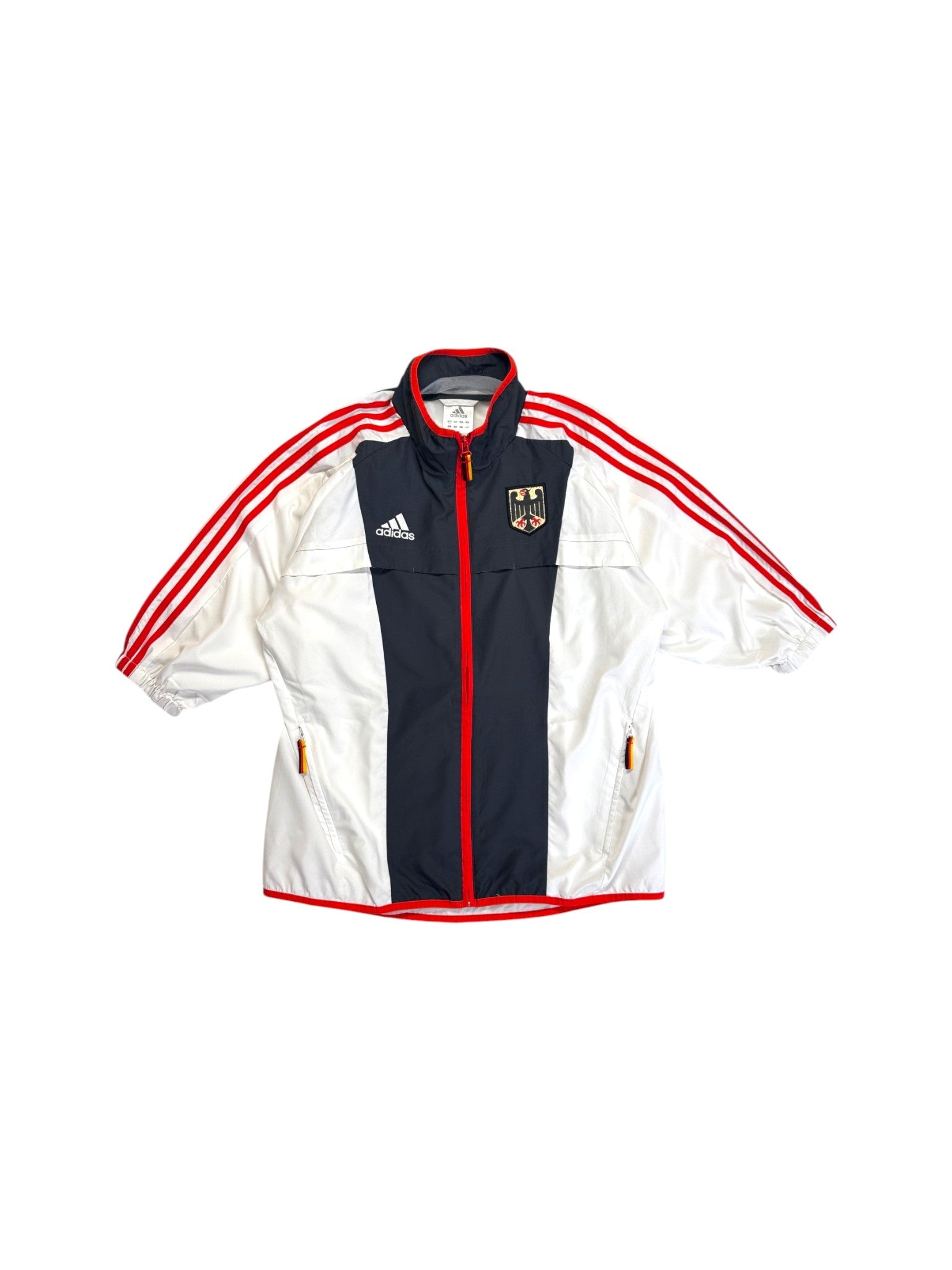 2004 Adidas Präsentationsjacke Olympia Athen Weiß