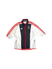 2004 Adidas Präsentationsjacke Olympia Athen Weiß