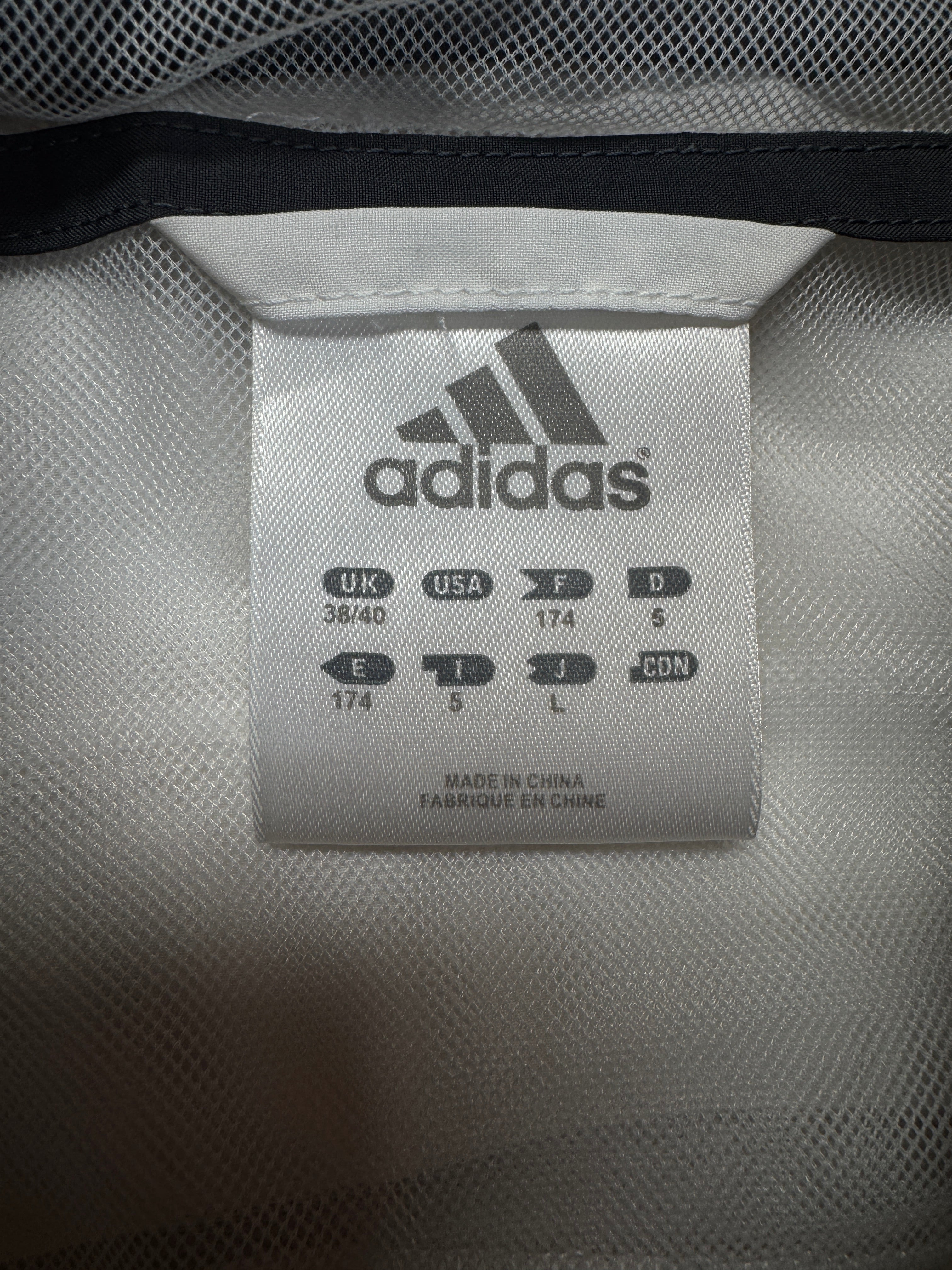 2004 Adidas Präsentationsjacke Olympia Athen Weiß