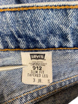 Vintage Levis Jeans 912 Orange Tab Slim Fit Tapered Leg Damen Hellblau (3 JR S) S