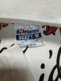 90s Hanes Souvenir Shirt "Get Leid - Hawaiian Style!" Made In USA Single Stitch Weiß L