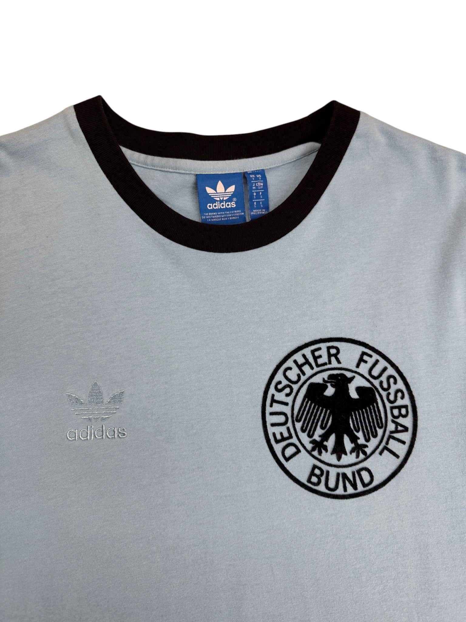 2014 Adidas Retro Shirt DFB 1974 Hellblau