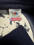 90s Fruit Of The Loom AOP Souvenir Shirt "Yellowstone - The Experience" Single Stitch Made In USA Dunkelblau L