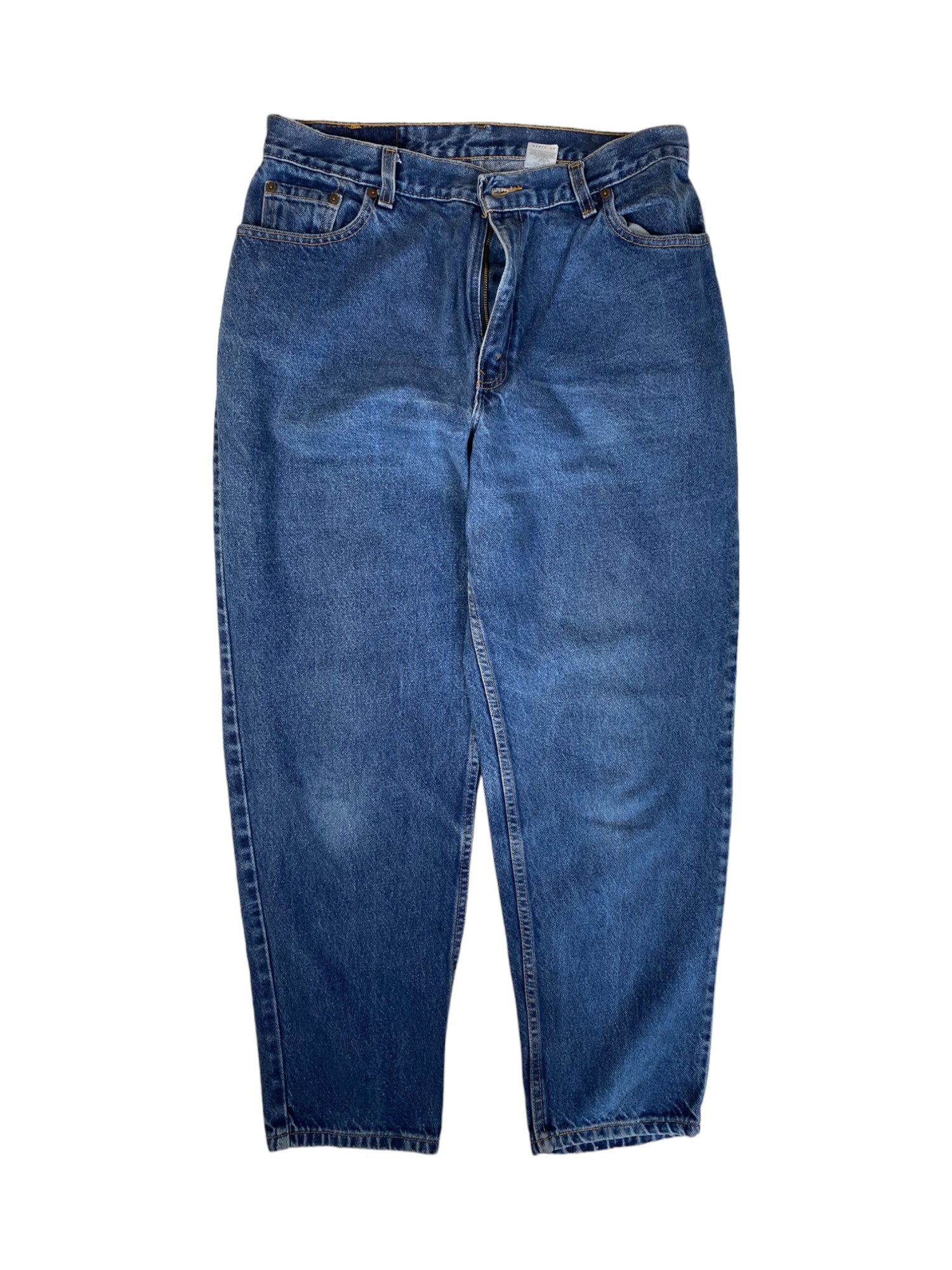 Vintage Levis Jeans 550 Relaxed Fit Tapered Leg Damen Blau (14 MIS) L