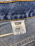 Vintage Levis Jeans 550 Relaxed Fit Tapered Leg Damen Blau (14 MIS) L