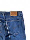 Vintage Levis Jeans 550 Relaxed Fit Tapered Leg Damen Blau (14 MIS) L