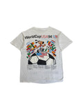 1994 Fan Shirt World Cup "Eyes on the prize" Single Stitch Weiß