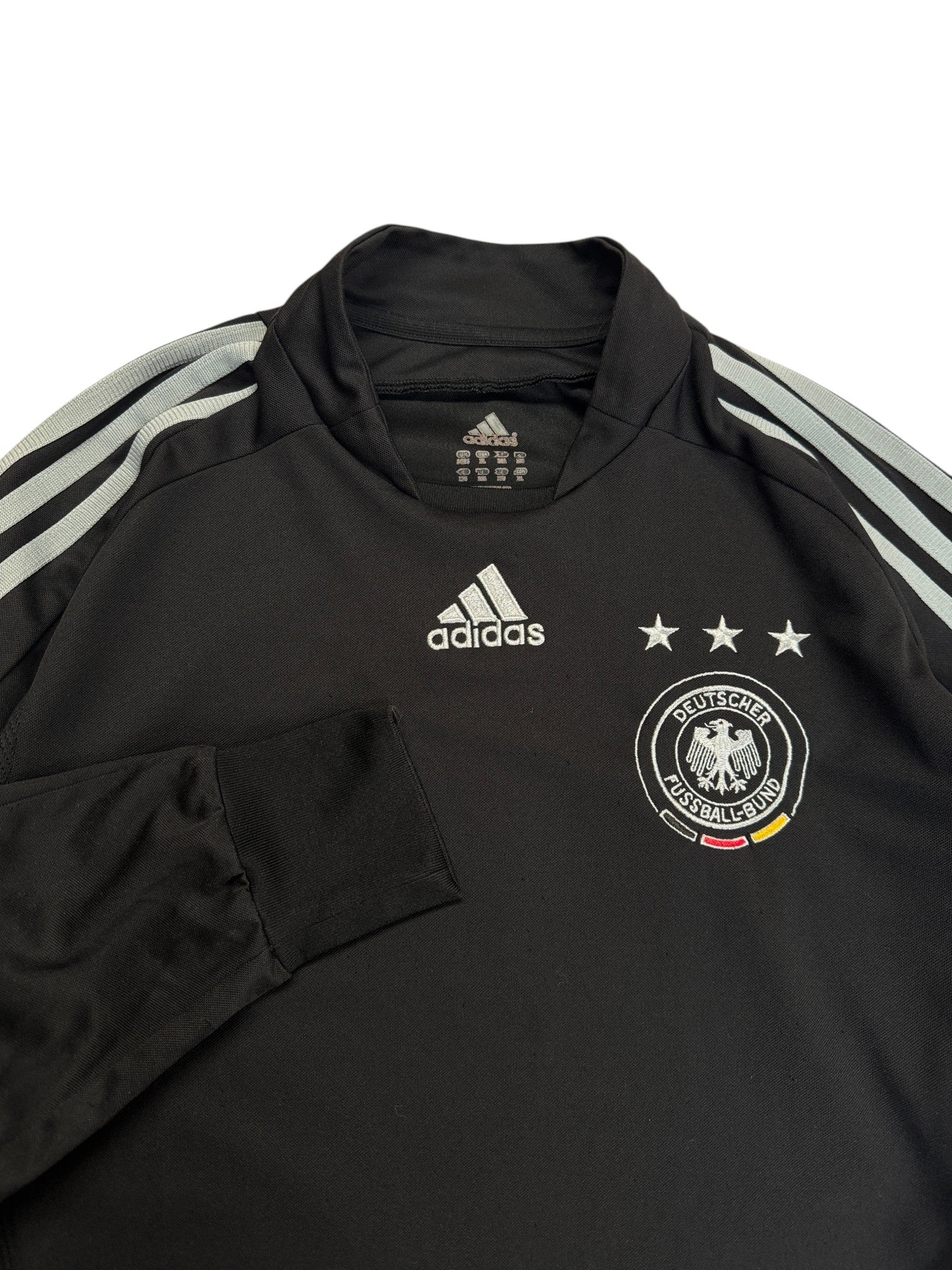 2007 Adidas Langarm Trikot DFB Schwarz