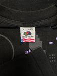 90s Fruit Of The Loom Souvenir Shirt "Manhattan" Art Print Made In USA Single Stitch Schwarz L