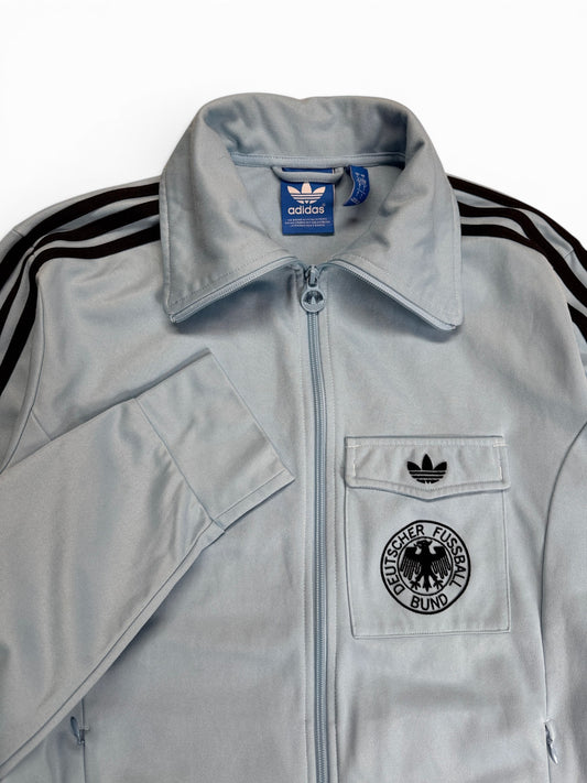 2014 Adidas Retro Sportjacke West Germany 1974 World Cup Hellblau
