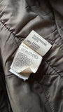 Vintage Diesel Trucker-Jacket 90s Gefüttert Mit Lederkragen Made In Italy Sand/Beige XXL