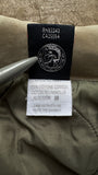 Vintage Diesel Trucker-Jacket 90s Gefüttert Mit Lederkragen Made In Italy Sand/Beige XXL