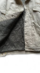 Vintage Diesel Trucker-Jacket 90s Gefüttert Mit Lederkragen Made In Italy Sand/Beige XXL