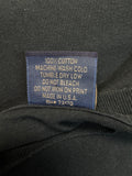 90s Yesterdays Souvenir Shirt Bestickt "Montauk Point - New York" Made In USA Schwarz L