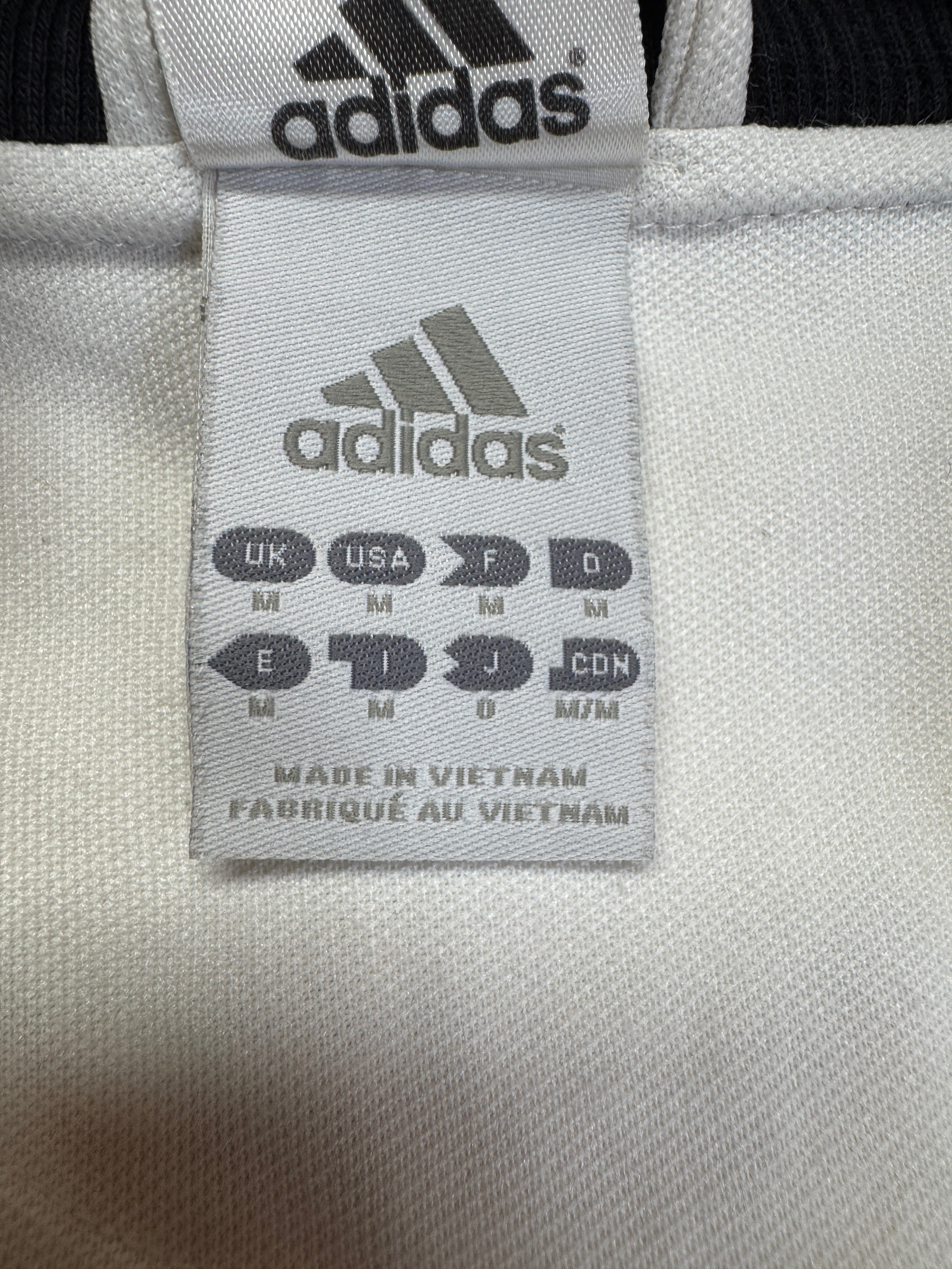 2008 Adidas Sportjacke EM "Keiner wankt - Wankdorf-Stadion" Weiß