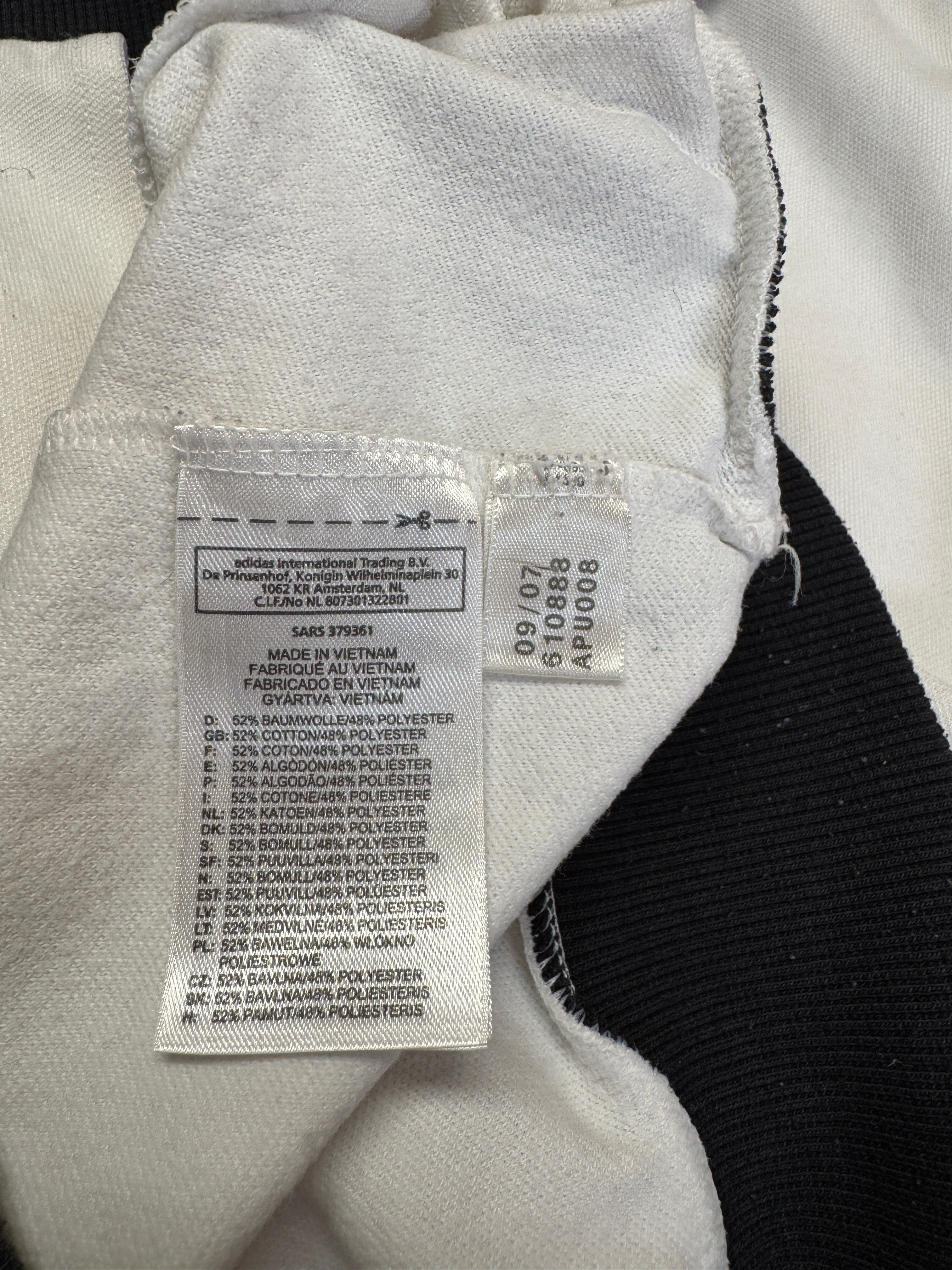 2008 Adidas Sportjacke EM "Keiner wankt - Wankdorf-Stadion" Weiß