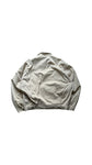 Vintage Diesel Trucker-Jacket 90s Gefüttert Mit Lederkragen Made In Italy Sand/Beige XXL
