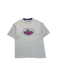 90s TeeJays Souvenir Shirt "Festival Of Tulips - Holland Michigan" Made In USA Single Stitch Heather Grau XXL