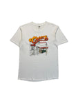 1996 Tennessee Gold Souvenir Shirt "Cheers Bar Boston" Single Stitch Made In USA Weiß L