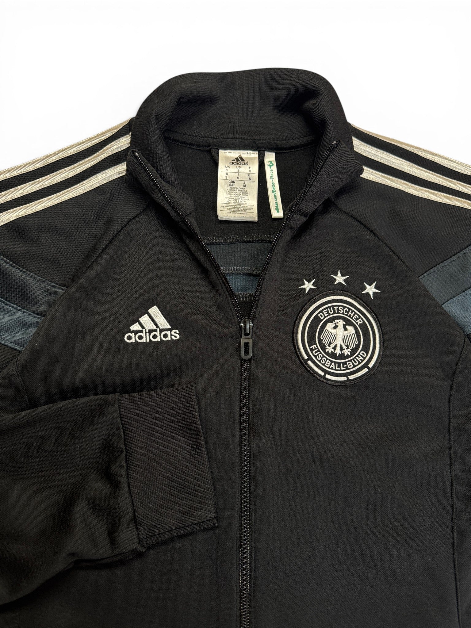 2014 Adidas Sportjacke DFB Schwarz S