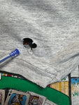 1991 L.A. Trashed Souvenir Shirt "Las Vegas" Double Sleeve Single Stitch Heather Grau XL