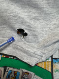 1991 L.A. Trashed Souvenir Shirt "Las Vegas" Double Sleeve Single Stitch Heather Grau XL