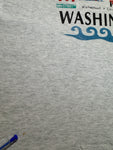 90s Souvenir Shirt "Washington D.C.- Experience 14th Street" Single Stitch Heather Grau L-XL