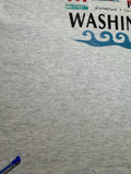 90s Souvenir Shirt "Washington D.C.- Experience 14th Street" Single Stitch Heather Grau L-XL