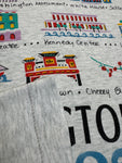 90s Souvenir Shirt "Washington D.C.- Experience 14th Street" Single Stitch Heather Grau L-XL