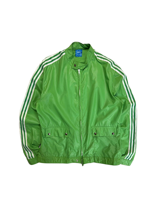 Rare! Adidas Sportjacke WM 1974 Helfer Template Made In France Grün
