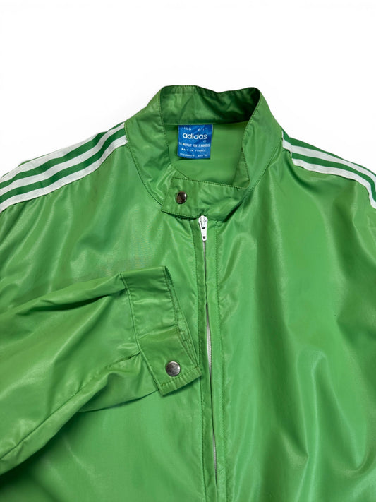 Rare! Adidas Sportjacke WM 1974 Helfer Template Made In France Grün