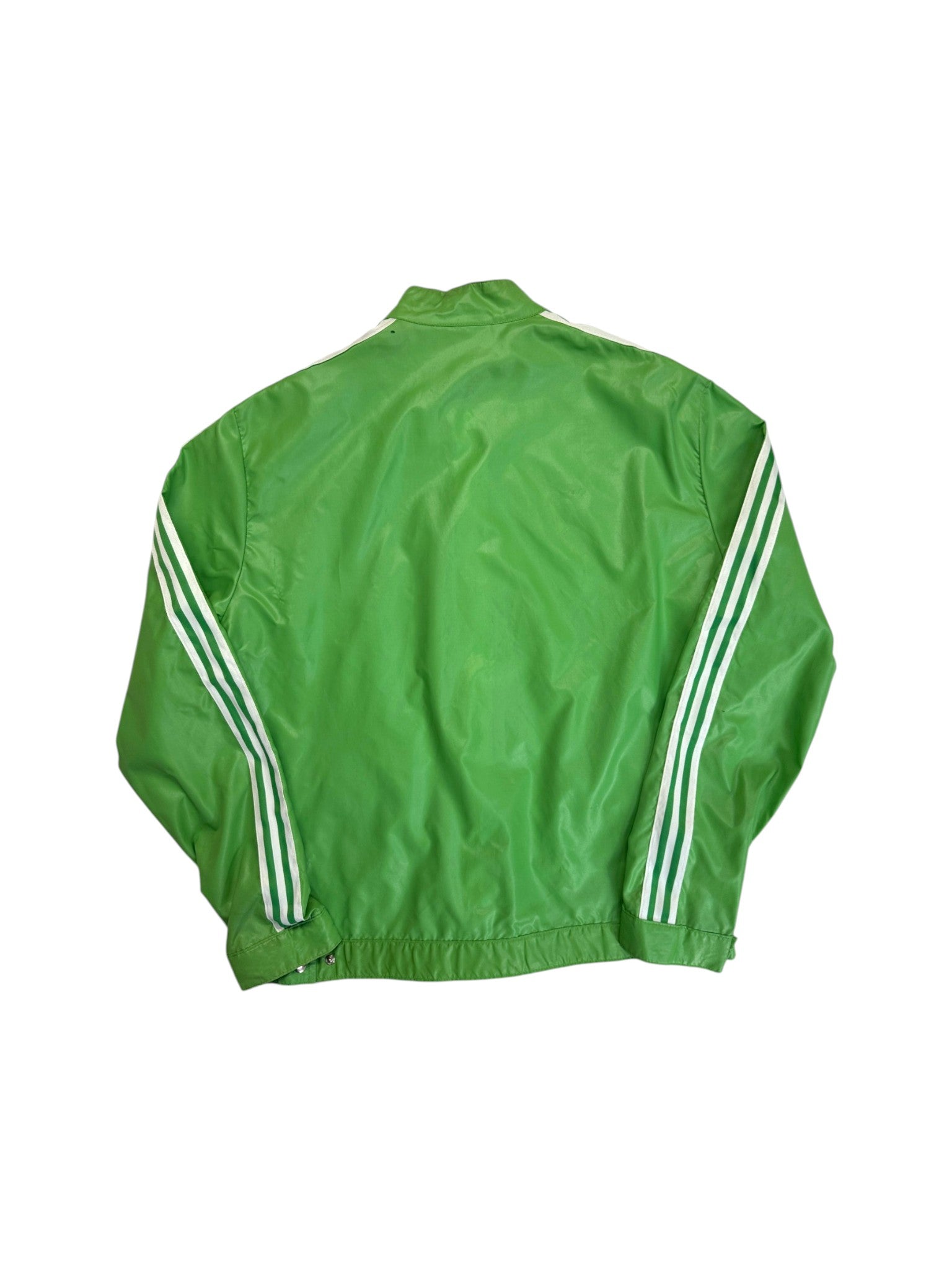Rare! Adidas Sportjacke WM 1974 Helfer Template Made In France Grün