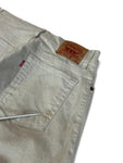 Vintage Levis Jeans 550 Relaxed Fit Tapered Leg Damen Sandfarben(14 MIS) M - L